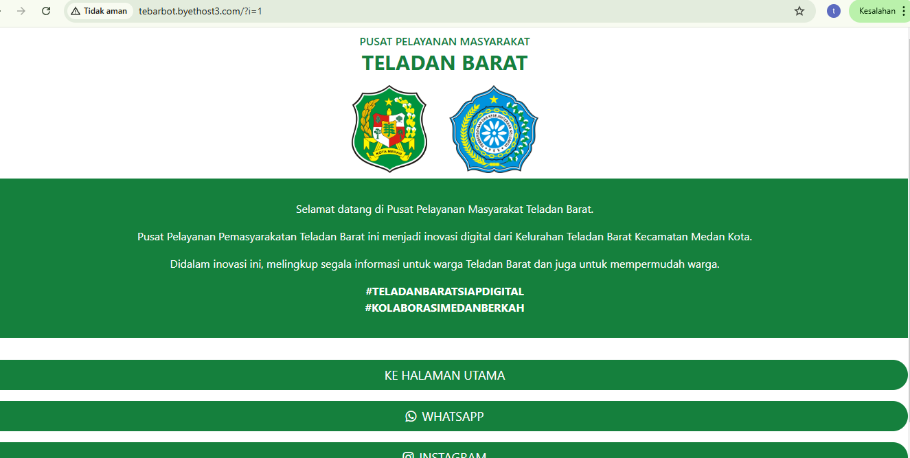 Pusat Pelayanan Masyarakat